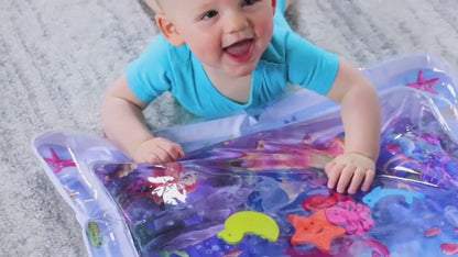 Tapete de agua inflable para bebés